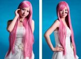 Peruca vocaloid luka